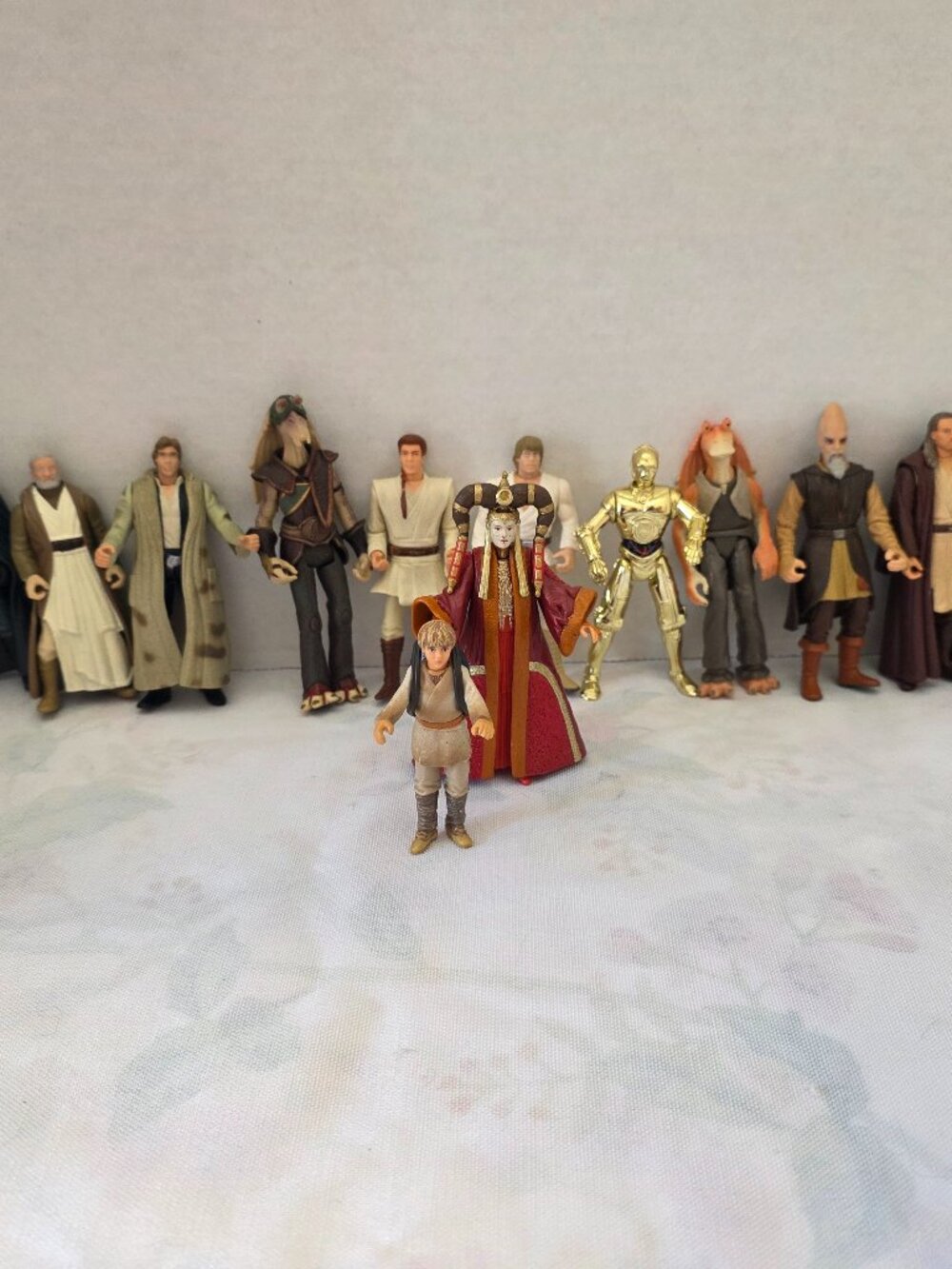 Lot of 16 Star Wars E1 Episode 1 Action Figures